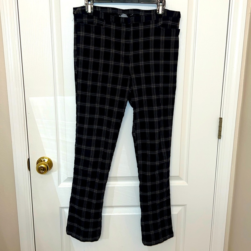 Asos back slit skinny pants sz 10